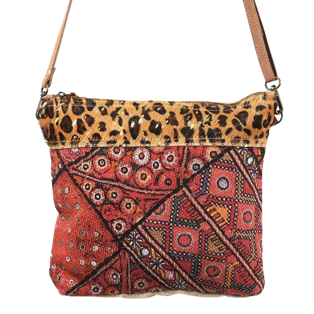 Chic Leopard and Geometric Pattern Tote